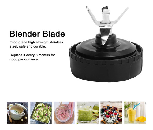 Licuadora Nutri Ninja, Extractor Cuchilla Extractora De 6 Al