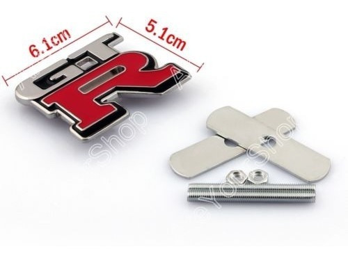 Emblema Insignia Nissan Gt-r Metalico