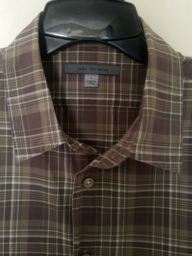 Camisa John Varvatos Slim Fit 