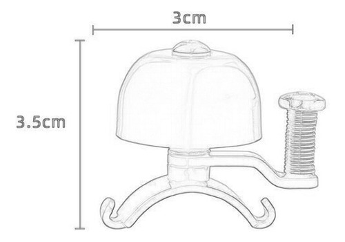 Timbre De Bicicleta, Timbre De Bicicleta Con Sonido Fuerte,