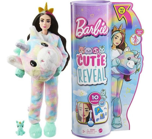 Muñeca Barbie Cutie Reveal Unicornio