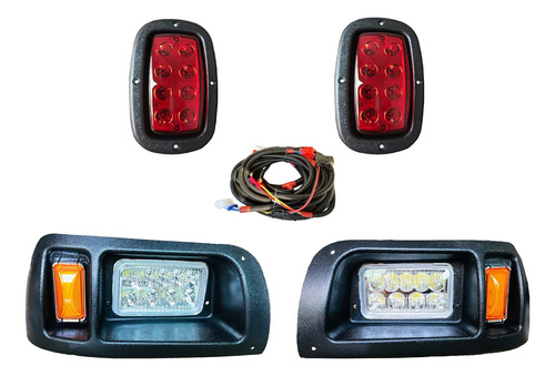 Kit De Luces Led Bestaccess Golf Cart Club Car Ds Para Fa...