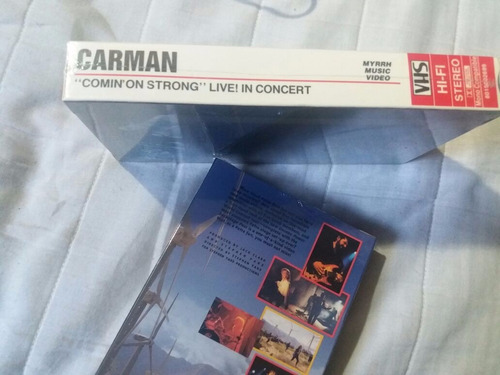 Vhs - Videos - Musica Cristiana 80' & 90' - Petra & Carman (Usado)