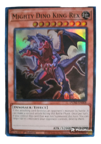 Mighty Dino King Rex Y 8 Cartas Normales. Duelist Nexus.