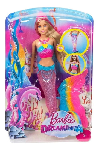 Barbie Dreamtopia Sirena Luces Brillantes