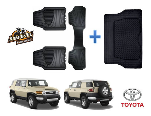 Tapetes Uso Rudo + Cajuela Toyota Fj Cruiser 07 A 14 Armor