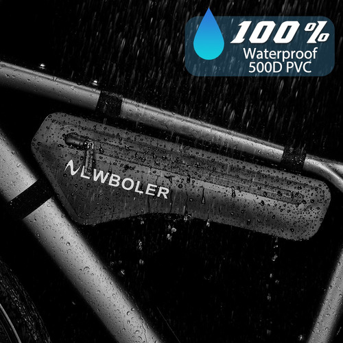 Bolsa Impermeable Bicicleta Cuadros 1.5l Cycling