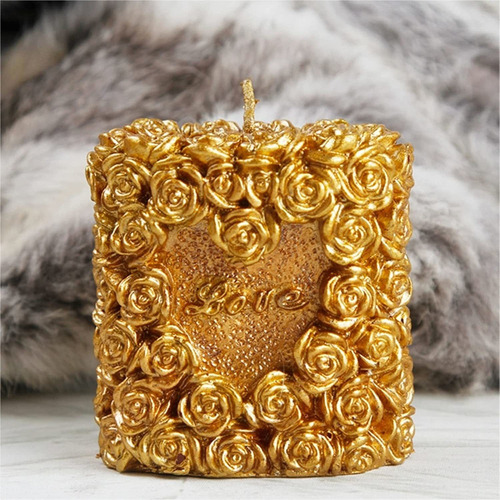 Moldes Silicona Rosa Para Velas Y Jabones Moldes Para Tartas