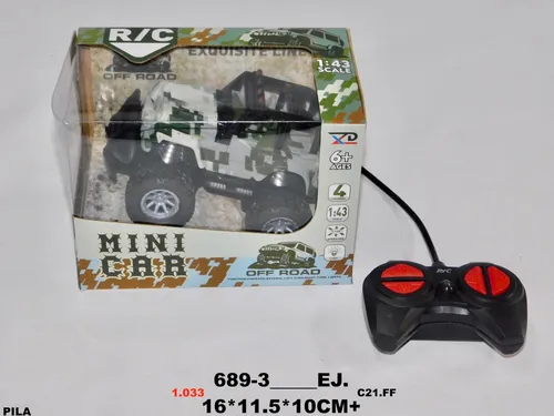 Carro Jeep Off Road Camioneta 4x4 Control Remoto