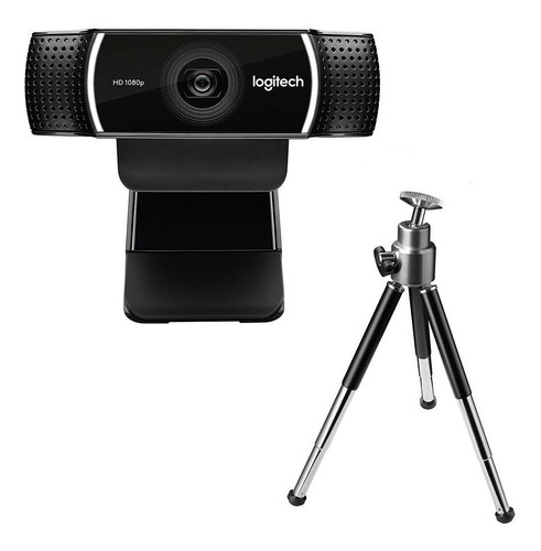 Webcam Full Hd C922 Pro Stream 1080p H.264 Foco Automático