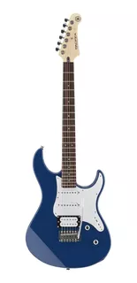 Guitarra eléctrica Yamaha PAC012/100 Series 112V de aliso united blue brillante con diapasón de palo de rosa