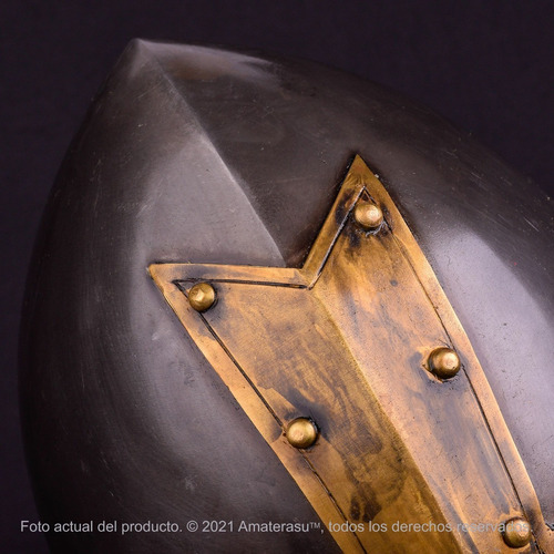 Imagen 9 de 10 de Casco Templario Sugarloaf Espada Templarios Cruzados
