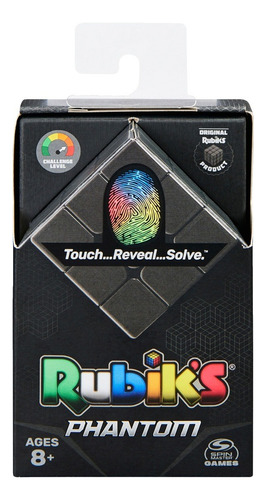 Cubo Rubiks Phantom 3x3 Tecnologico Sensor Termico / Diverti