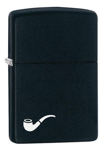 Encendedor Zippo Pipa Black Matte