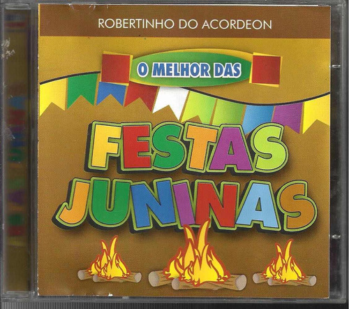 Cd Robertinho Acordeon O Melhor Festas Juninas