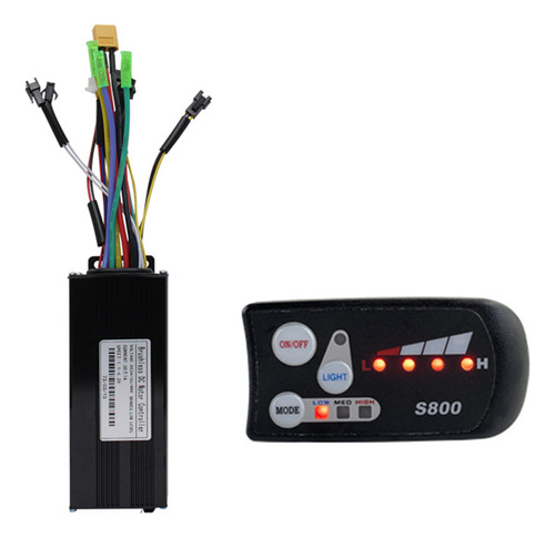 Controlador De Bicicleta Eléctrico S800 Pantalla Lcd 36v 48v