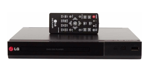 Imagen 2 de 4 de Reproductor Dvd Con Usb LG Dp132 Rca Mp3 Wma