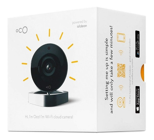 Oco Cámara Inteligente Vigilancia Por Video Hd Inalambrica