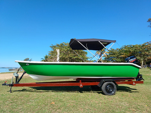 Lancha Rs 530 Com Motor Mercury 50 Elpto 2 Tempos 0km 17 Pés