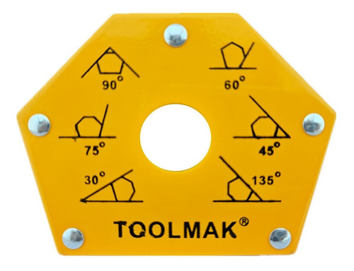 Escuadra Magnetica 50 Lbs Para Soldar Multi-angulo Toolmak