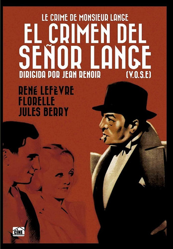 Dvd El Crimen Del Señor Lange / De Jean Renoir