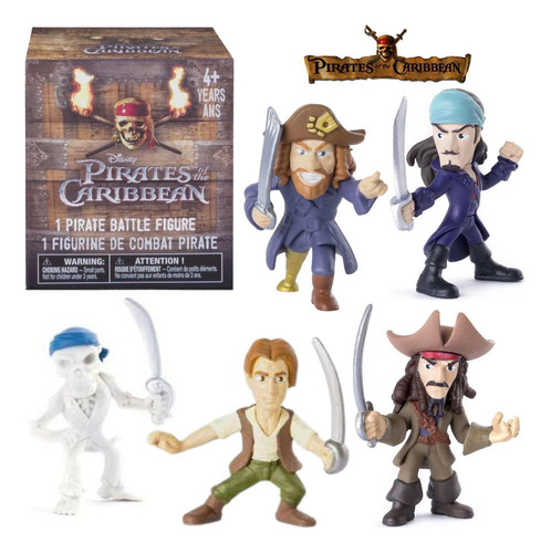 Mini Figura De Batalha Piratas Do Caribe Supresa 1734 Sunny