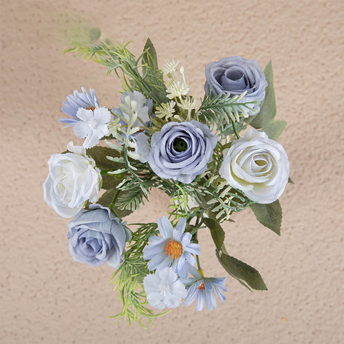 Sombrero De Boda De Imitación Con Flores Artificiales, 4 Uni