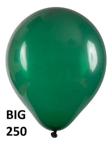 Balão Bexiga Big 250 - Verde Musgo -1 Unidade - Art Latex