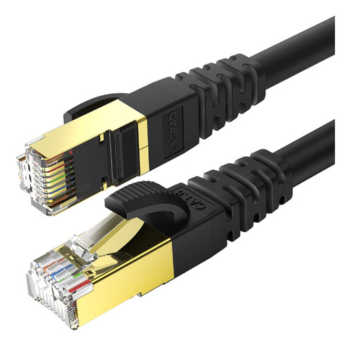 Cable Ethernet Cat 8 Para Internet Ma Rapido Lan Alta 40 Mhz