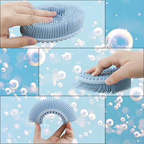 Exfoliante Corporal De Silicona, Cepillo De Baño De Silicona