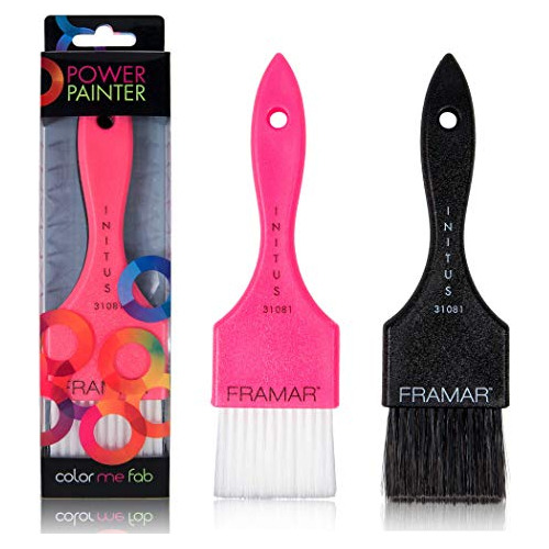 Pinceles Para Teñir El Cabello Power Painter, Paquete De 2