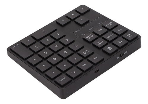 Teclado Numérico 35 Teclas Inalámbrico 2.4g Ergonómico Inalá