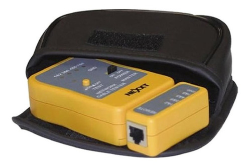 Lan Tester Nexxt Multiredes Con Probador Remoto Rj11 Rj45