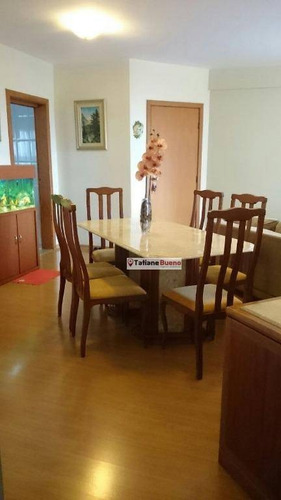 Imagem 3 de 13 de Apartamento Com 3 Dormitórios À Venda, 98 M² Por R$ 530.000 - Jardim Aquarius - São José Dos Campos/sp - Ap2482