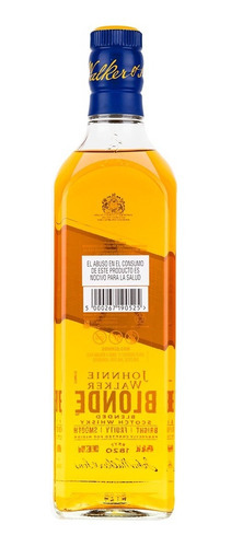 Imagen 2 de 6 de Whisky Johnnie Walker Blonde 700 Ml Scotch Whisky
