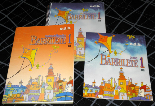 Barrilete 1 Egb Areas Integradas + Matematica + Lecturas Edb