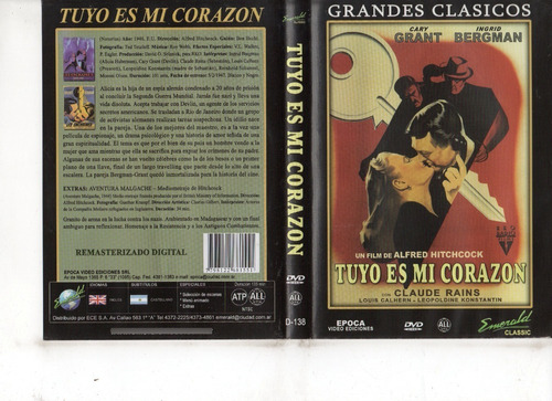 Tuyo Es Mi Corazón (1946) - Dvd Original - Mcbmi