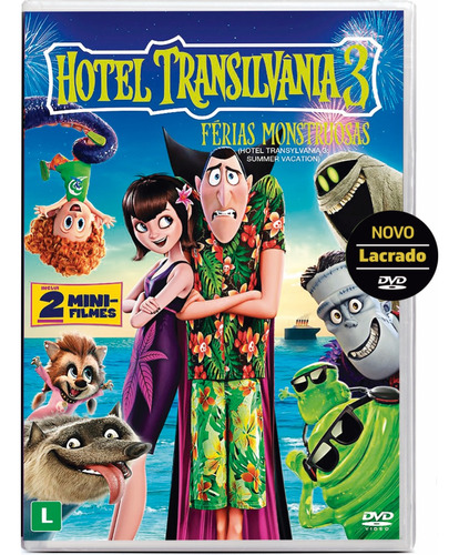 Dvd Hotel Transilvânia 3 Férias Monstruosas Original Lacrado