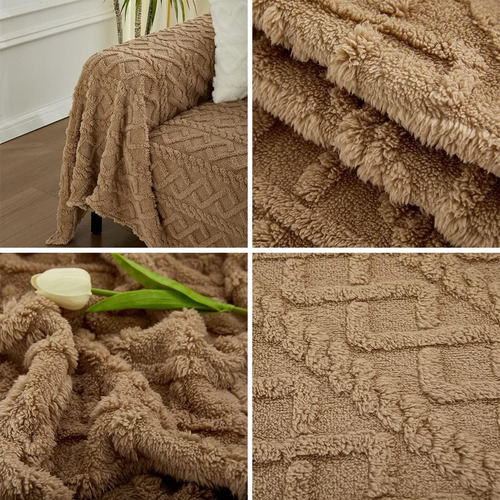 Frazada Polar De Sherpa 2 Plazas Invierno 230x200cm