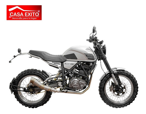 Moto Daytona Dy250 Scrambler 250cc Año 2022 Plateada 0 Km