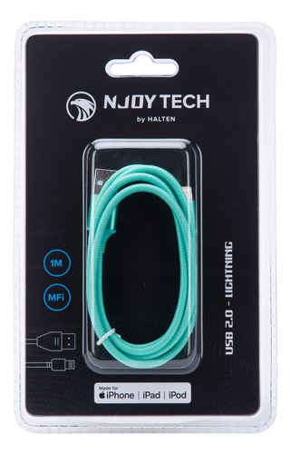 Cable Usb - Para Lightning Njoytech Certificado - 1 Mt
