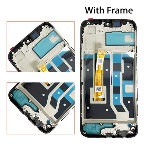 Pantalla Lcd Con Marco For Oppo A17 A17s A17k