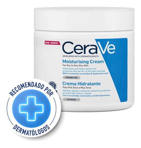 Pack Cerave Crema Hidratante Corporal + Reparadora Manos