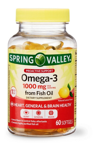 Omega 3 De 1000 Mg 60 Capsulas