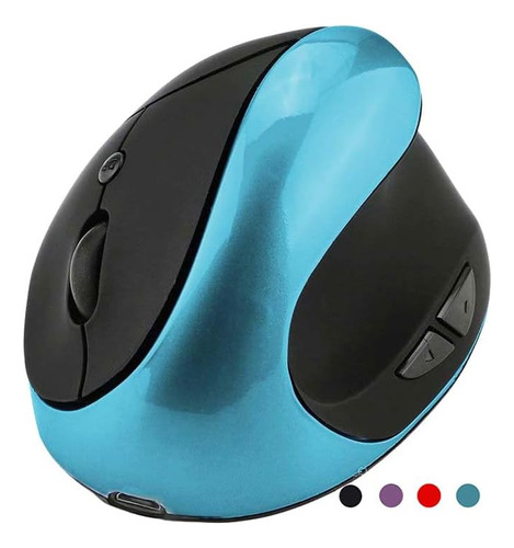 Mouse Inalambrico Vertical Viwind Ergonomico Blue