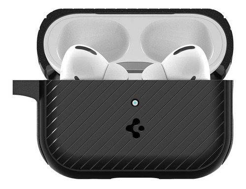 Imagen 4 de 7 de Case Spigen Mag Armor Magsafe AirPods Pro 2 Funda C/ Llavero