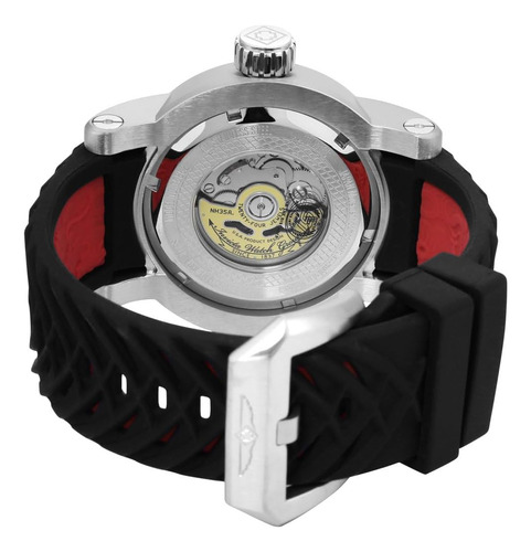 Invicta Mens S1 Rally Reloj Analógico Japonés Automático Neg