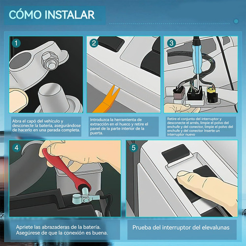 Switch Control Maestro Vidrios For Bmw 5 Series E60 E61