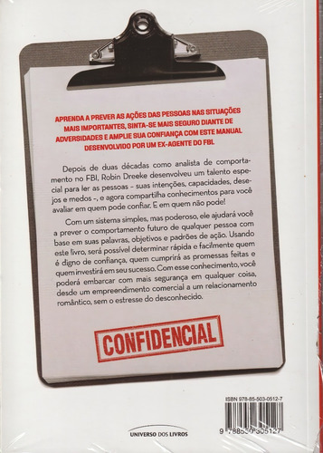 Manual Fbi Ler Mente Pessoas | Robin Dreeke, Cameron Stauth