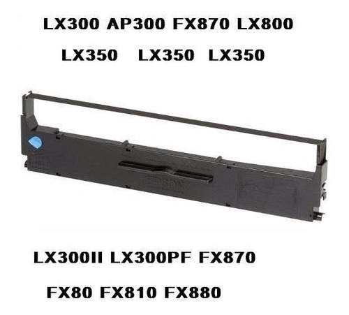  Cinta Dual Compatible Epson Lx-350 Lq-350  Lx-300 Lx-800